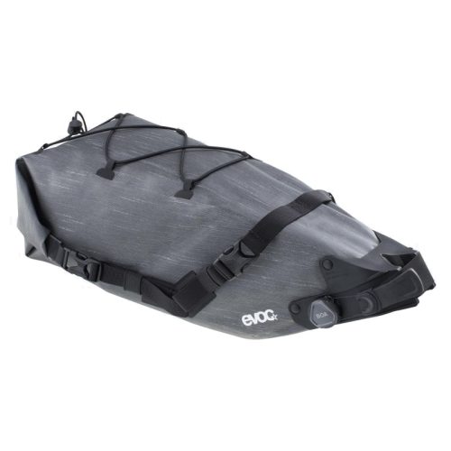 Bolsa de sillín Evoc Seat Pack Boa WP 8 litros carbon grey bikepacking