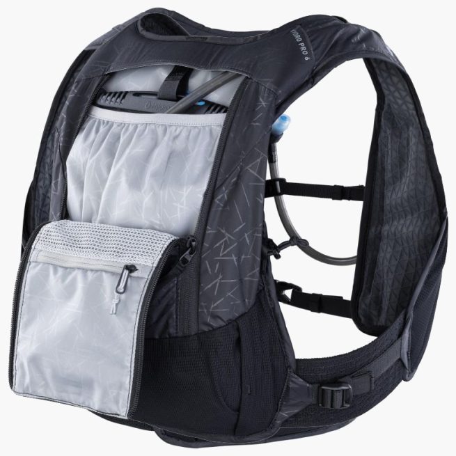 mochila de hidratación Evoc Hydro Pro 6 + Bolsa 1.5 L Black