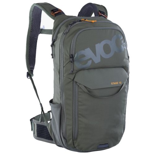 mochila de hidratación para mountain bike Evoc Stage 12 Dark Olive