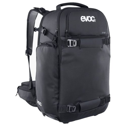 Mochila Evoc Photo Backpack CP 35 para proteger equipos fotográficos mientras se realiza deporte, como mtb, esquí, snowboard, trekking