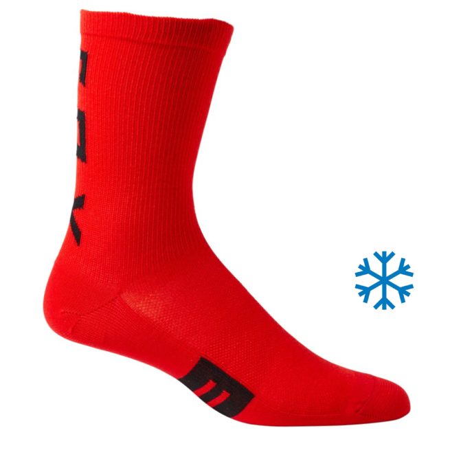 Calcetines Fox 8 Flexair Merino Flo Red