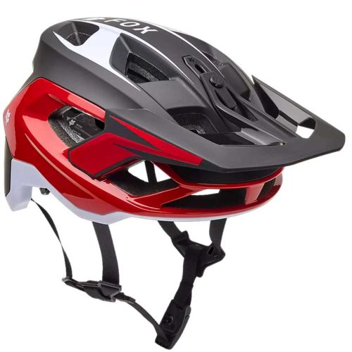 Casco Fox Speedframe Pro Defy Flo Red con sistema boa y mips air node