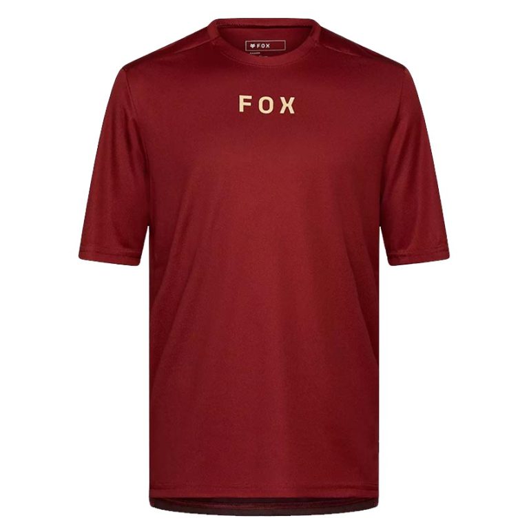 Camiseta Fox Ranger Wordmark Rust manga corta