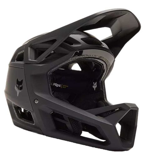 Casco FOX Proframe RS Matte Black con sistema mips y cierre boa, casco integral para mtb, enduro y ebikes