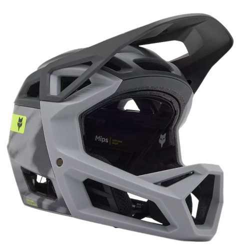 Casco FOX Proframe RS Taunt Dark Shadow con sistema mips integra y cierre boa