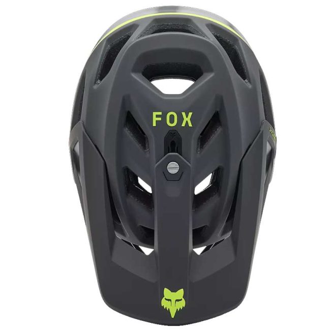 Casco FOX Proframe RS Taunt Dark Shadow con sistema mips integra y cierre boa