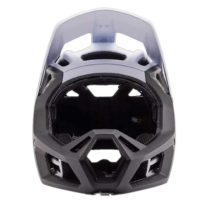 Casco FOX Proframe RS Taunt White con sistema mips integra y cierre boa