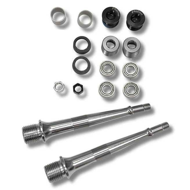Kit de Ejes y Rodamientos Magped Enduro2 kit de toricas, rodamientos juntas y ejes para los pedales magped enduro2