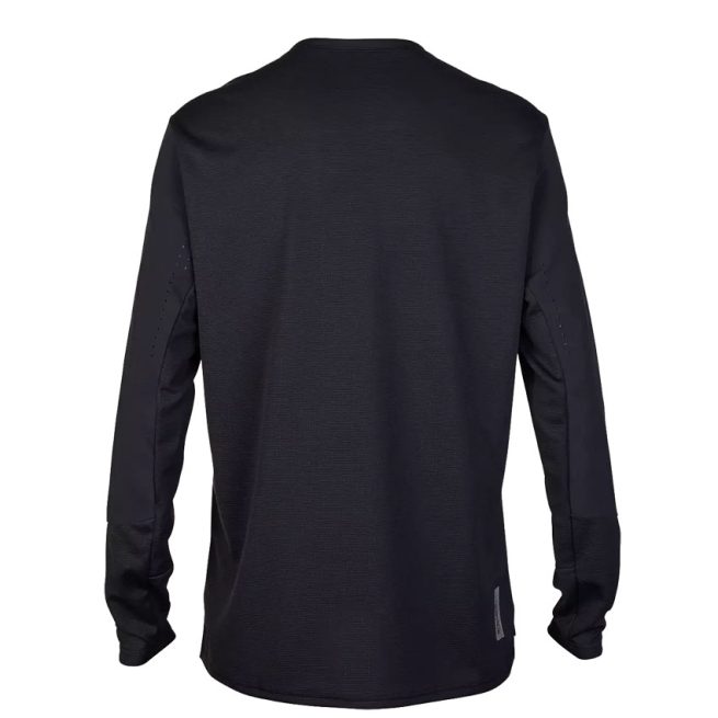 Camiseta Manga Larga Fox Defend Black para la practica de enduro, mtb y descenso