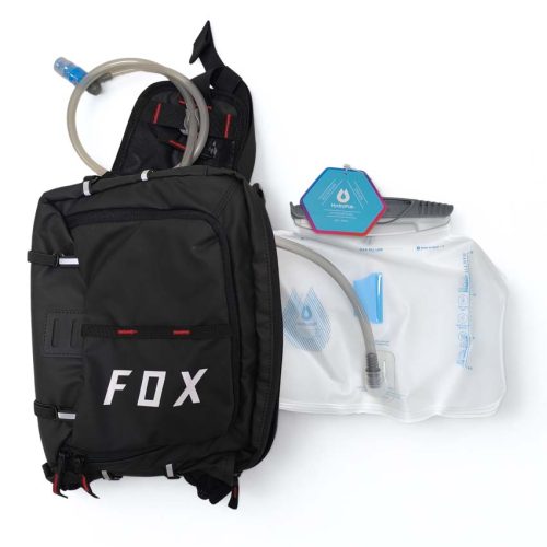 Riñonera Fox Lumbar Hydration Pack 5L vista del depósito hydrapack de 2 litros