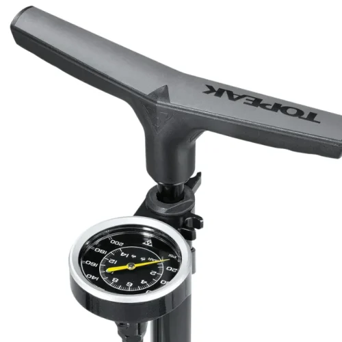 Bomba de pie Topeak Joeblow Pro DX manómetro y mango ergonómico