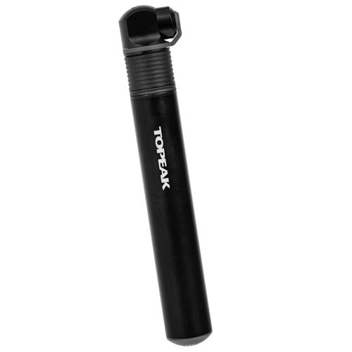 Mini Bomba Topeak Two Timer X para uso en mountain bike y carretera. Con desmontable incluido y cabezal para cartuchos de co2