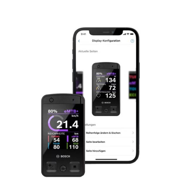 pantalla Bosch Kiox 400C Smart System - Display de eBike a color con información de velocidad y batería ebike flow