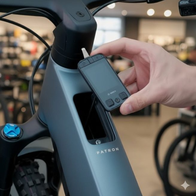 Pantalla Bosch Kiox 400C para ebikes con cuadro preparado
