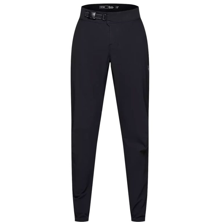 Pantalón Fox Ranger Pants Black para uso en mountain bike, con corte slim, pierna conica y tejido ristop.