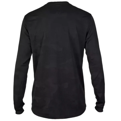 Camiseta Manga Larga Fox Ranger TruDri Black para enduro y dh