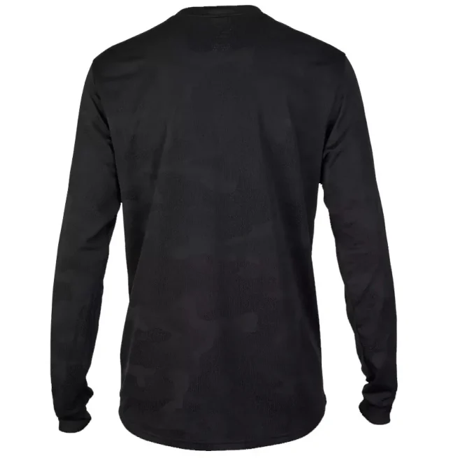 Camiseta Manga Larga Fox Ranger TruDri Black para enduro y dh