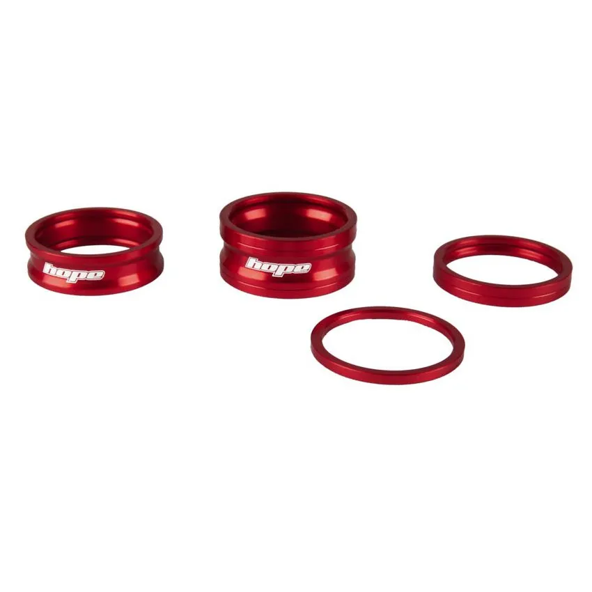 Juego de 4 Espaciadores de Dirección Hope Space Doctor red