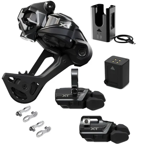 Kit de Actualización Shimano XT M8250 Di2 SGS pata larga y 12 velocidades