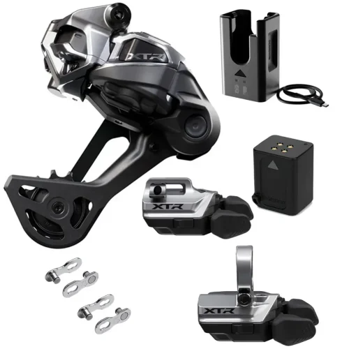 Kit de Actualización Shimano XTR M9250 Di2 inalambrico SGS pata larga y 12 velocidades