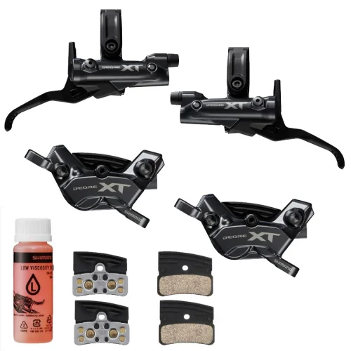 Upgrade Kit Frenos Shimano XT BL-M8200/BR-M8220 de 4 pistones, para mtb, enduro y ebike