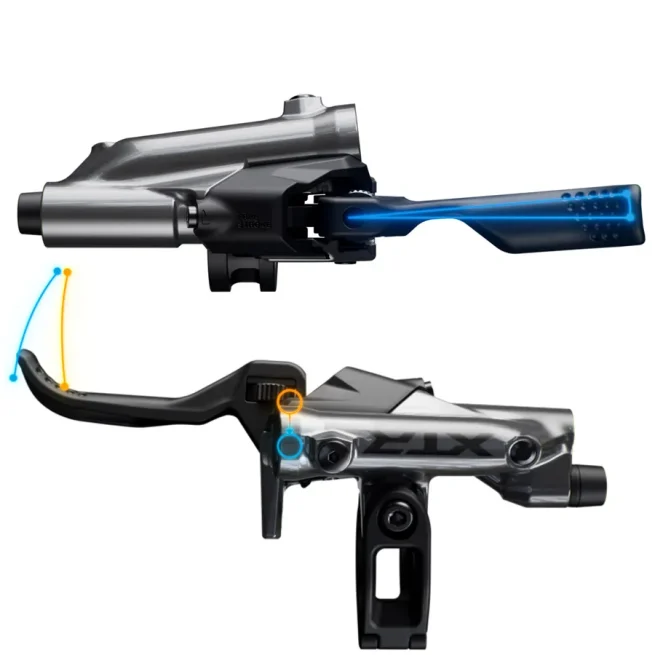 manetas shimano XTR bl-M9220