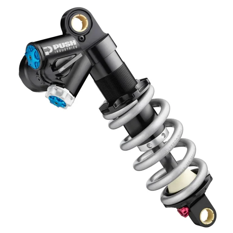 Amortiguador PUSH Industries VT/X para mtb o ebike, anclaje estandar o trunnion