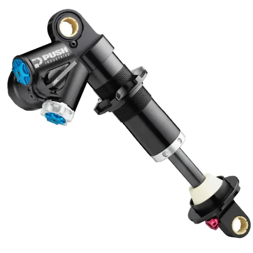 Amortiguador PUSH Industries VT/X para mtb o ebike, anclaje estandar o trunnion