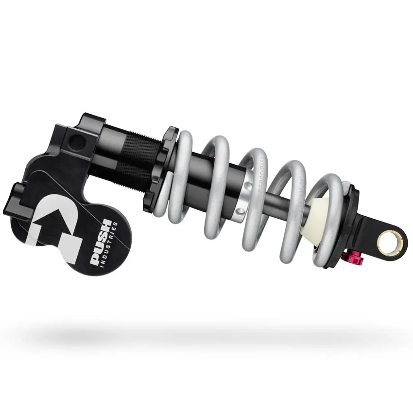 Amortiguador PUSH Industries VT/X para mtb o ebike, anclaje estandar o trunnion