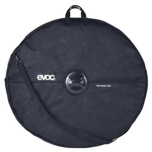 Bolsa de Ruedas Evoc Two Wheel Bag para el transporte de ruedas de bicicleta Bolsa negra para ruedas de bicicleta