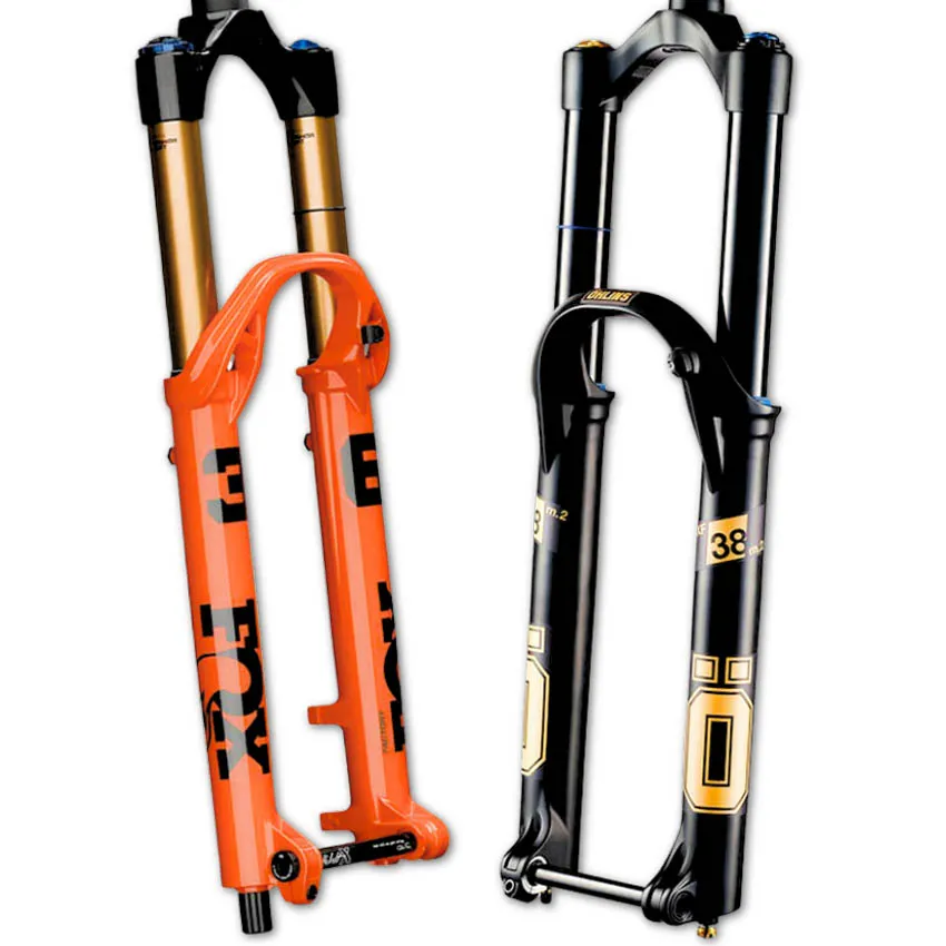 horquillas para mountain bike y ebike, para rally, xc, gravel, enduro y downhill