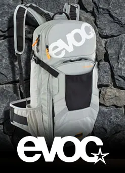 evoc es una marca premium especializada en mochilas y riñoneras para mountain bike