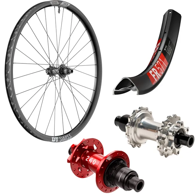 ruedas y componentes para mountain bike, ruedas completas, llantas, bujes, radios y cabecillas