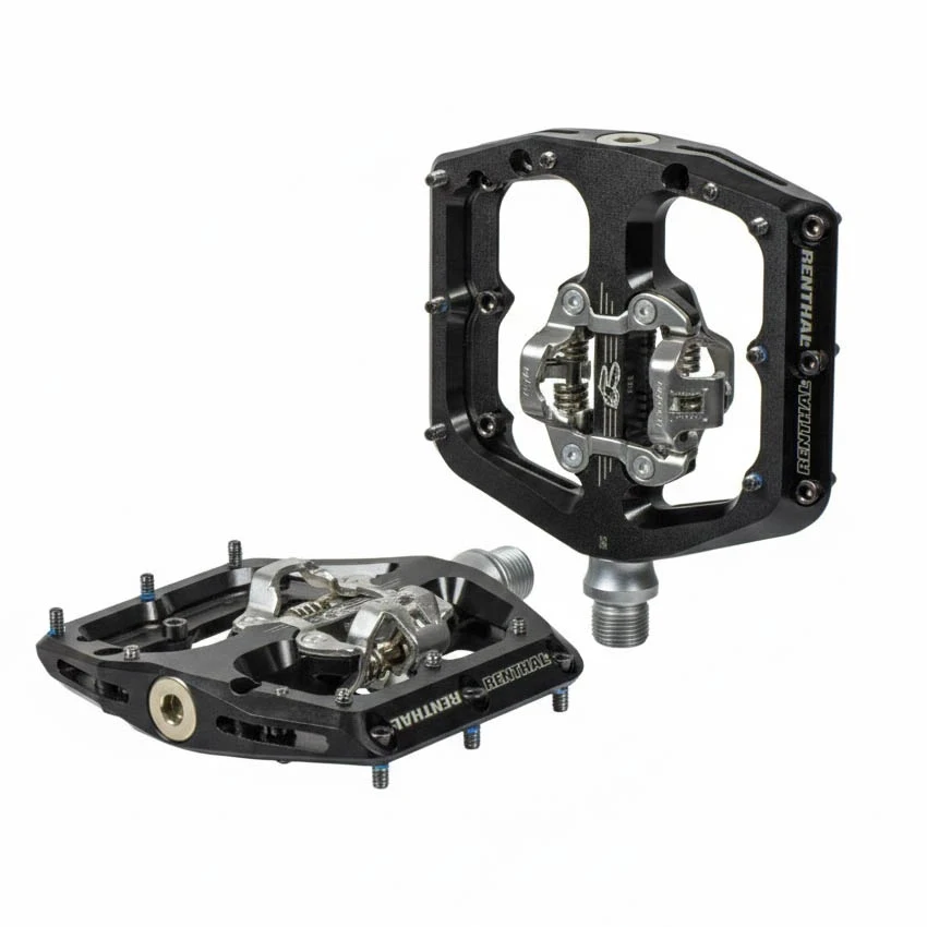 edales Renthal Revo-DHC black con sistema de clip para descenso