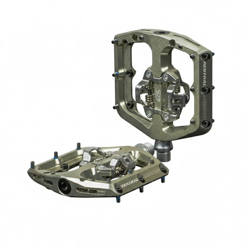 Pedales Renthal Revo-DHC con sistema de clip AluGold para descenso