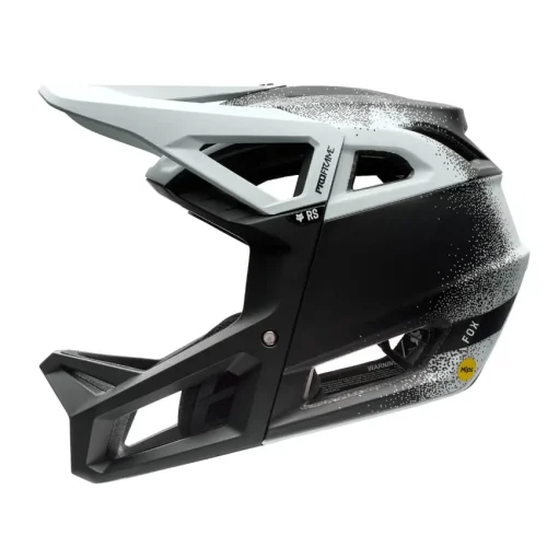 Casco FOX Proframe RS Aura White lateral casco integral para enduro, descenso y ebikes