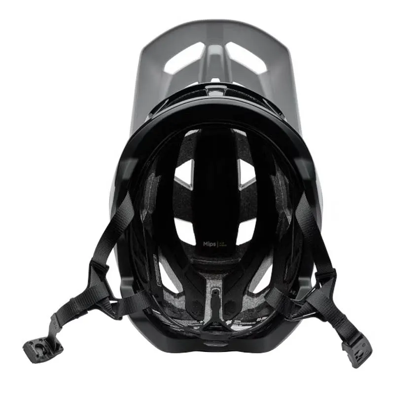 Casco Fox Speedframe Pro Sense White inferior para mountain bike