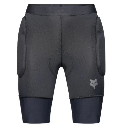 Pantalón Protector Fox Short Titan Race en color negro para uso en mountain bike, enduro y descenso