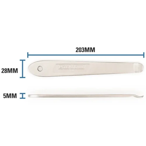 juego de Desmontables Park Tool TL-5 de acero para neumaticos de bicicleta, medidas
