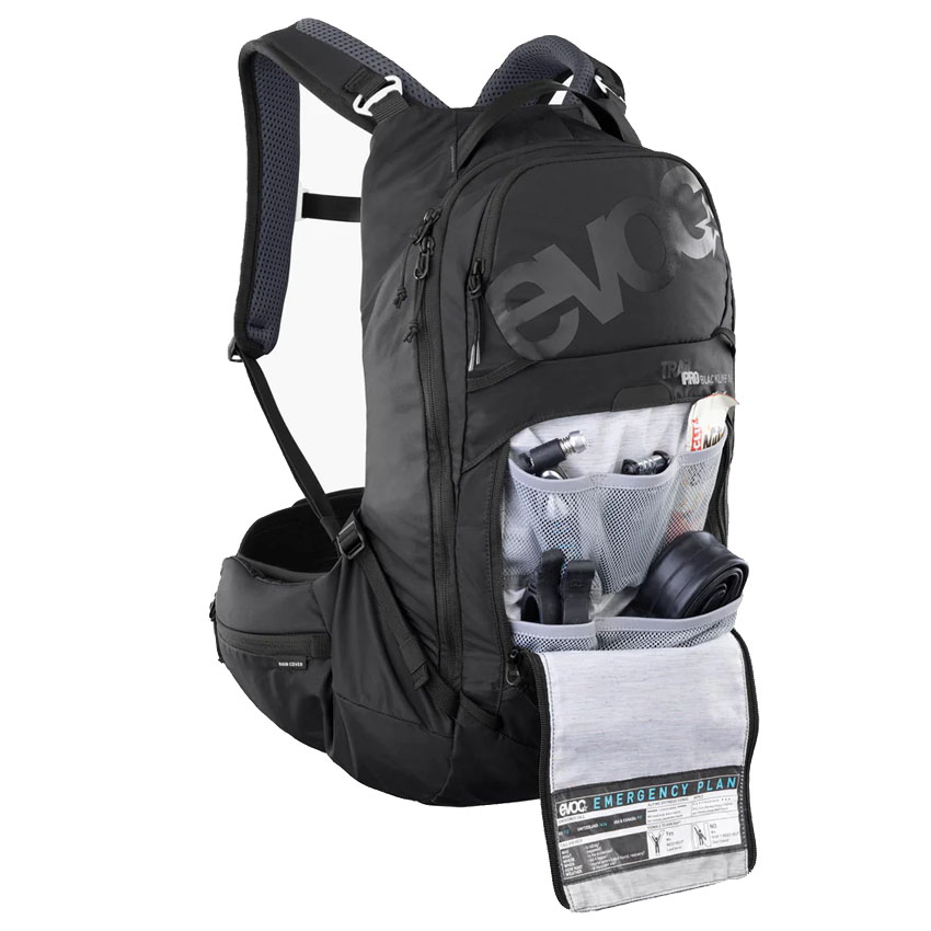 Mochila con protección Evoc Trail Pro Blackline 16 - Imagen 2