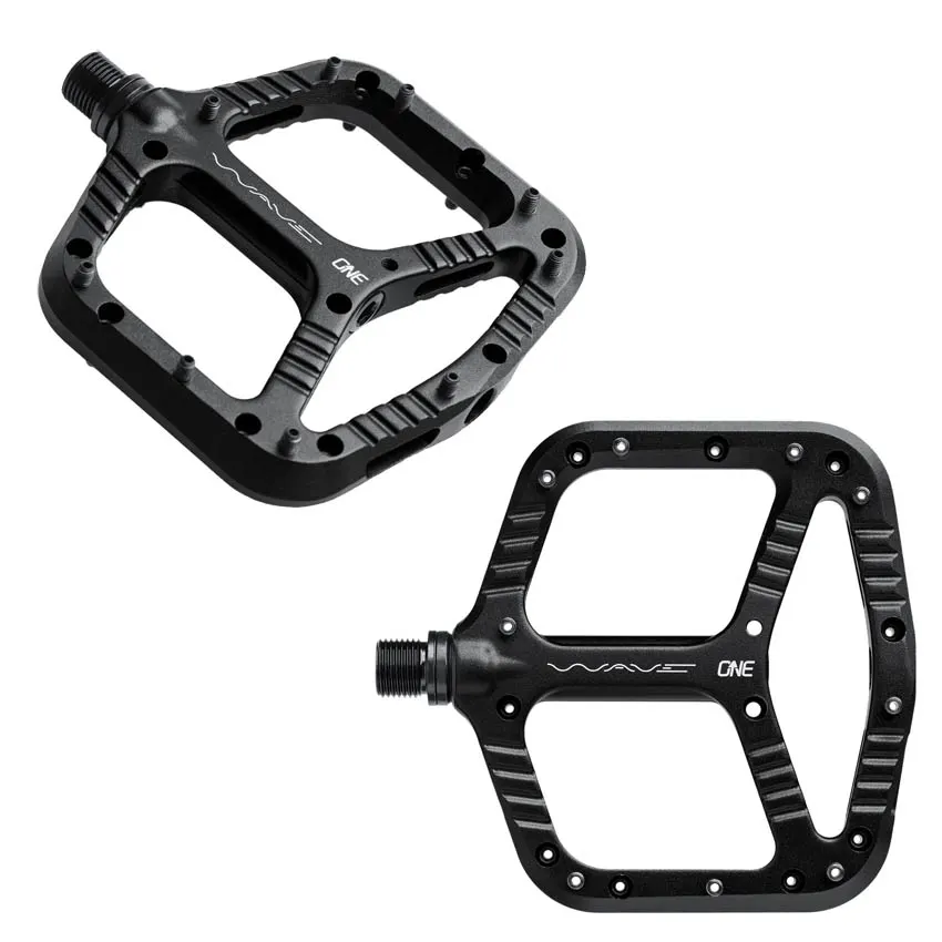 Pedales MTB Plataforma Oneup Wave Aluminio negro