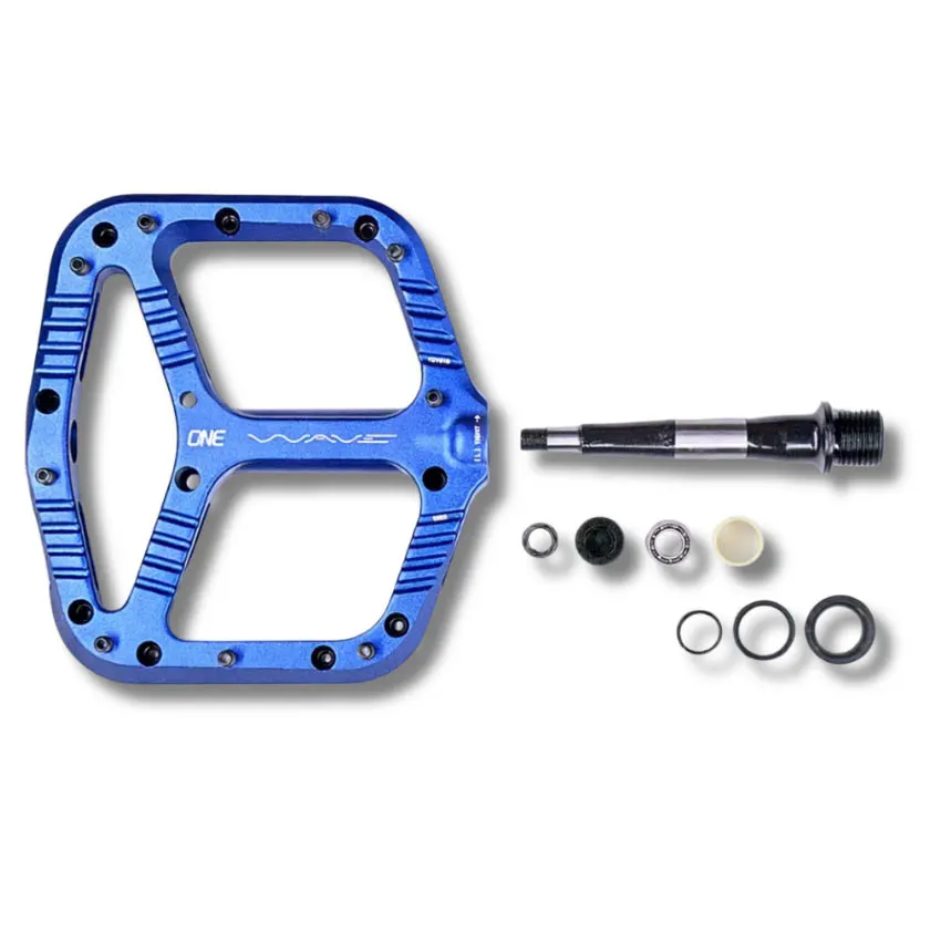 Pedales MTB Plataforma Oneup Wave Aluminio rodamientos y eje