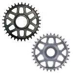 Plato eBike eThirteen Helix Race espec DJI Avinox negro y plata para ebikes