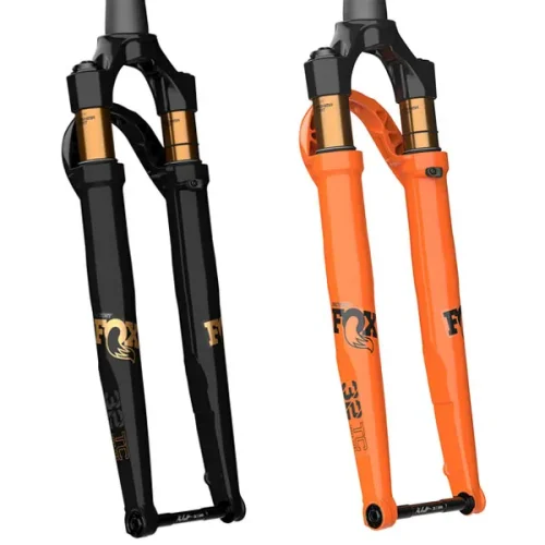Horquilla Fox 32 TC Taper-Cast Factory FIT4 Gravel en naranja y negro, 700c