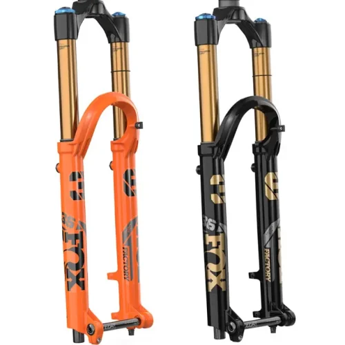 Horquilla Fox 36 Factory Grip X MTB para enduro en naranja y en negro