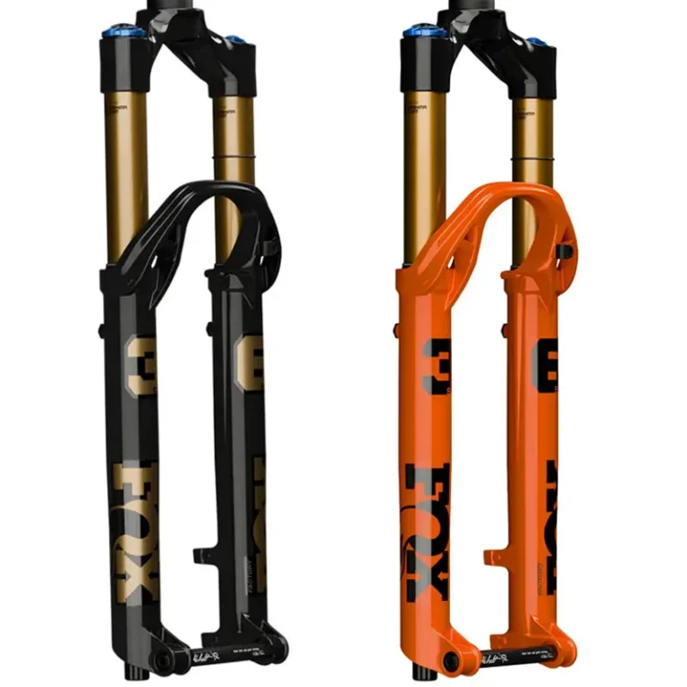 Horquilla Fox 36 SL Factory Grip X MTB negro y naranja para enduro, trail y all mountain