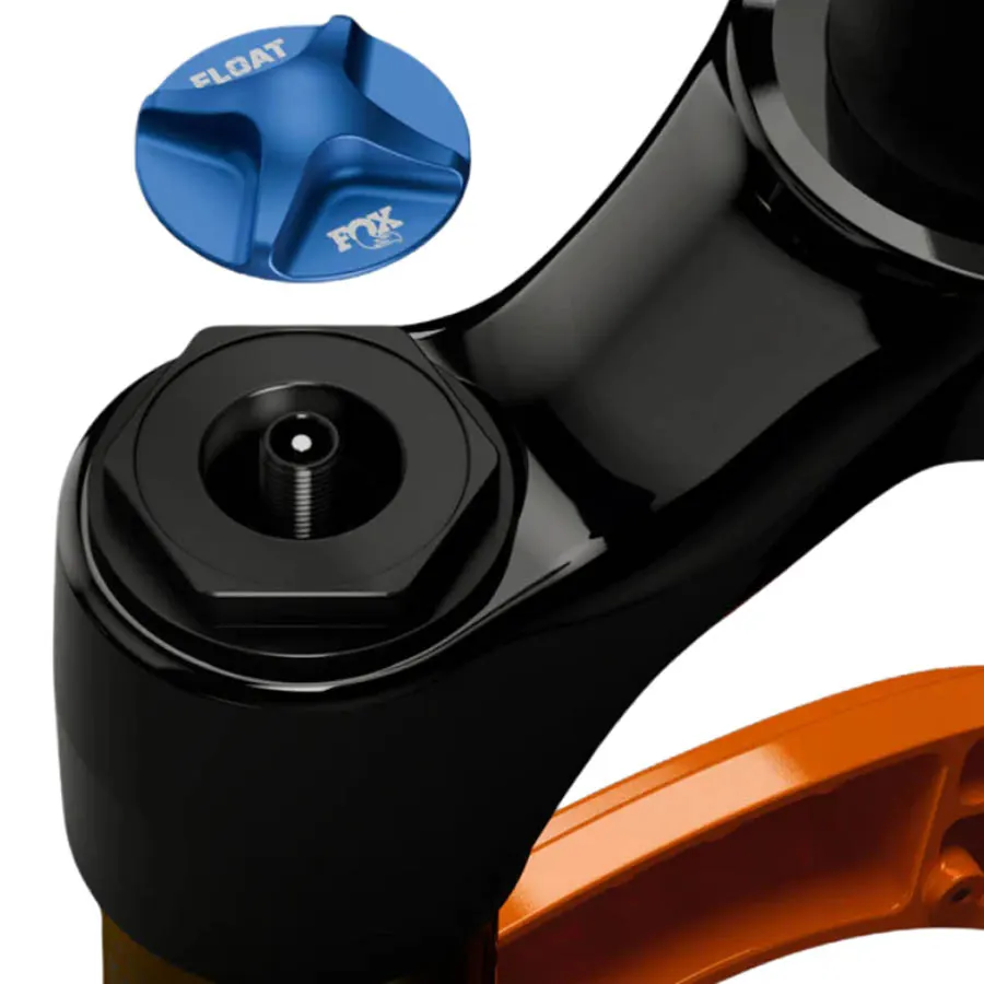 Horquilla Fox 38 Factory Kashima Grip X2 detalle float dial