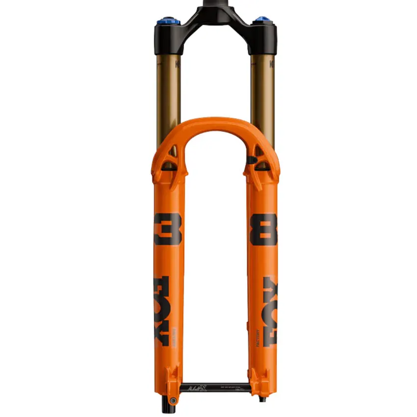 horquilla fox 38 factory x2 orange para mtb, enduro y ebike