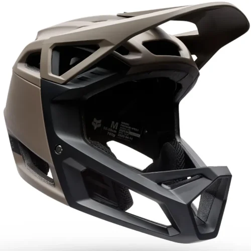 Casco integral Fox Proframe Solid Brown para mtb, enduro y ebikes