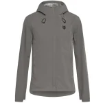 Chaqueta impermeable Fox Ranger Water Jacket pewter grey vista frontal, para ciclismo, mtb